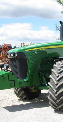 John Deere used tractor