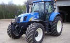 Tracteur agricole : New Holland T 6080