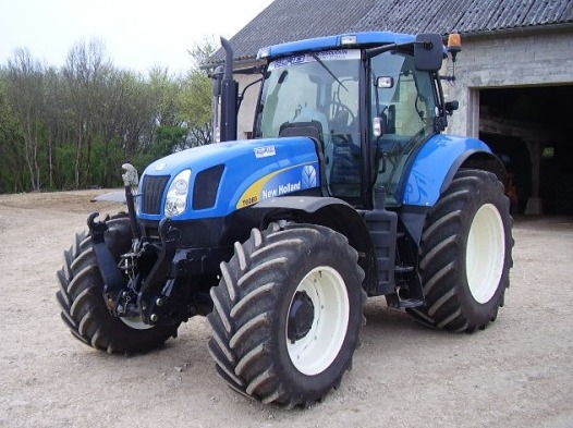 tracteur agricole   new holland t 6080